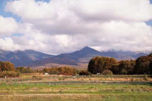 長野県原村からの八ヶ岳連峰
